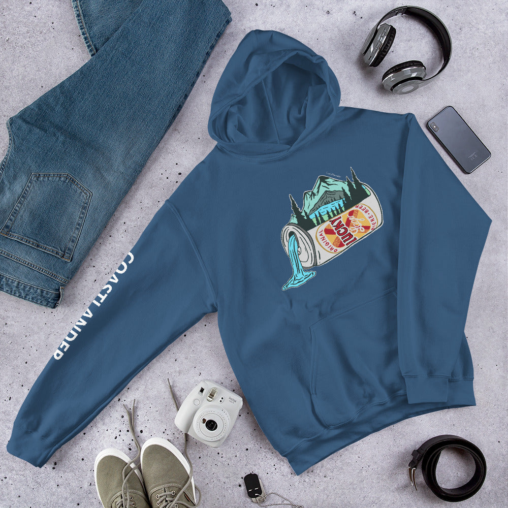 Lucky Lager Beer - Scenery Design - Big - Unisex Hoodie