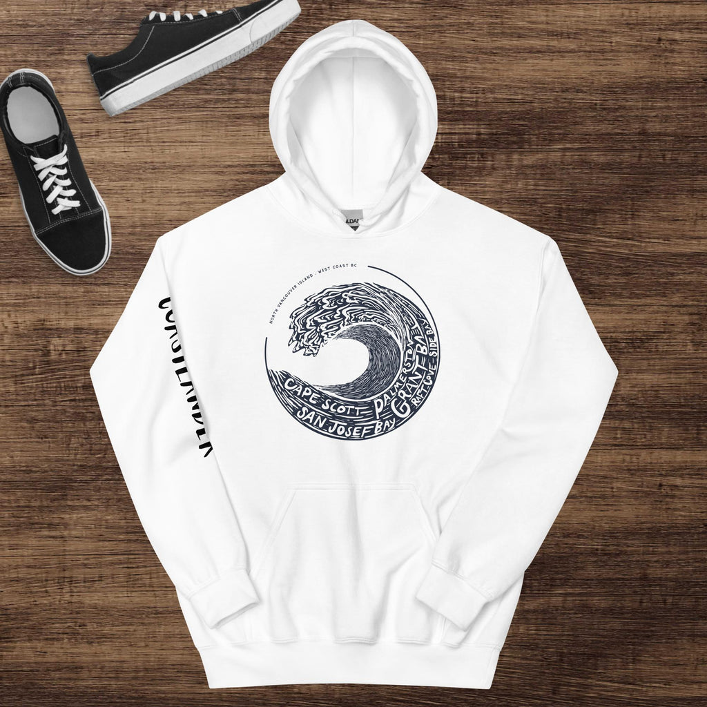 West Coast Wave - North Vancouver Island - Unisex Hoodie