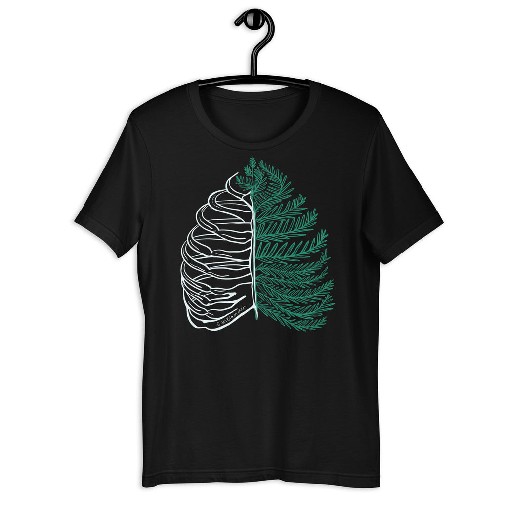 Rib Cage - Fern - Plant - Unisex t-shirt