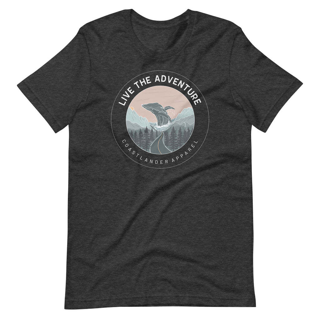 Live The Adventure Whale - Unisex t-shirt