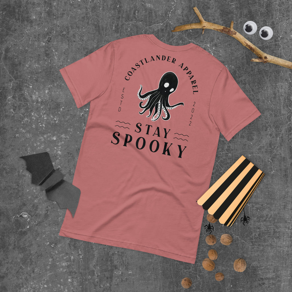 Stay Spooky - Octopus - Ghost - Unisex t-shirt