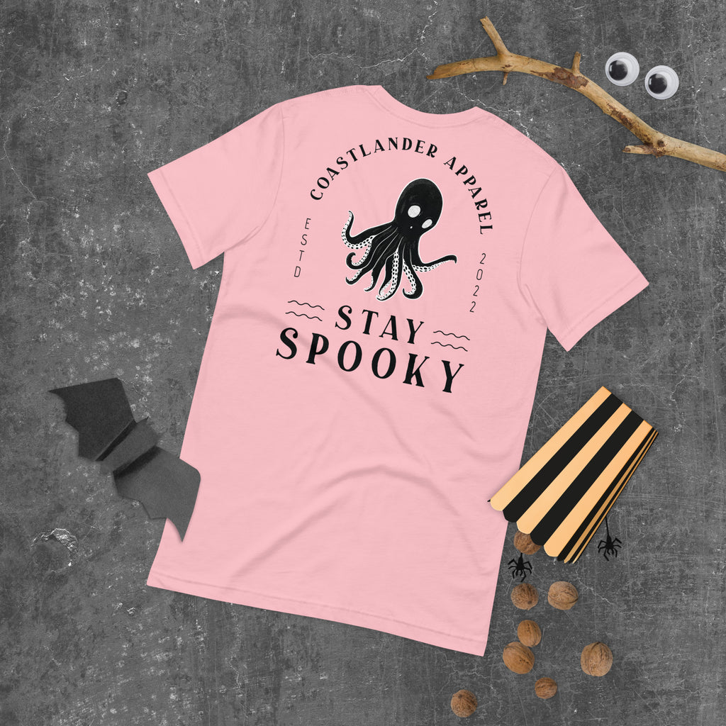 Stay Spooky - Octopus - Ghost - Unisex t-shirt