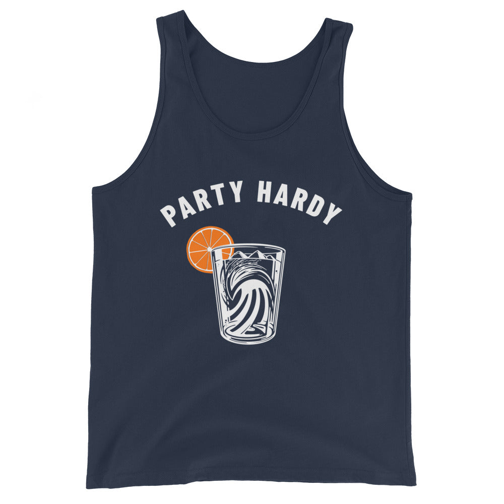 Party Hardy Waves & Mountain in Glass - Unisex Tank Top