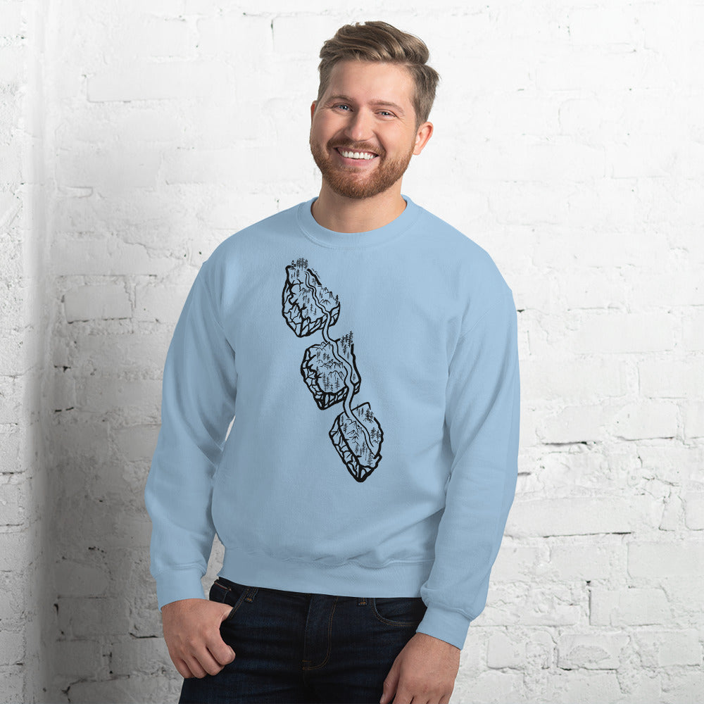 Van Isle Highway - Unisex Sweatshirt