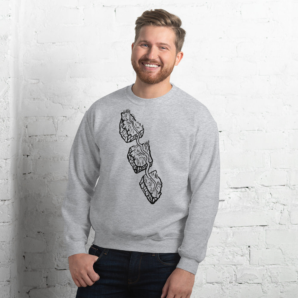 Van Isle Highway - Unisex Sweatshirt