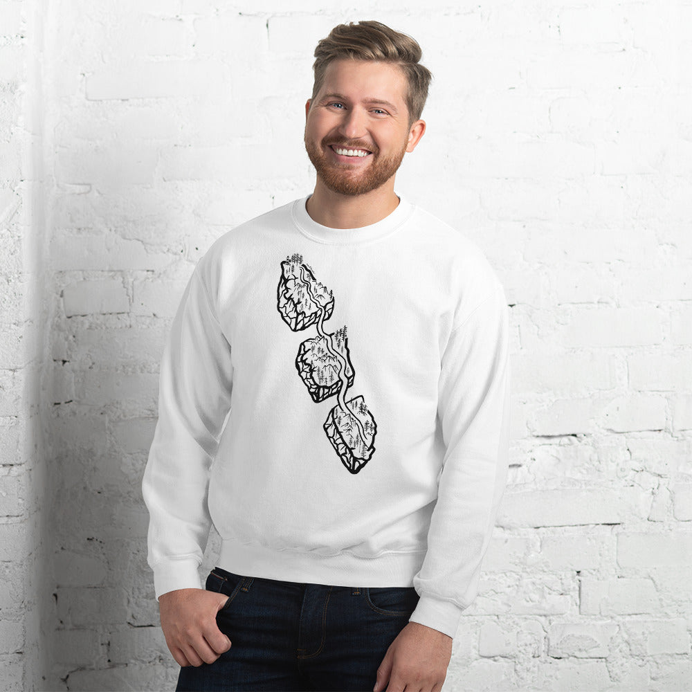 Van Isle Highway - Unisex Sweatshirt