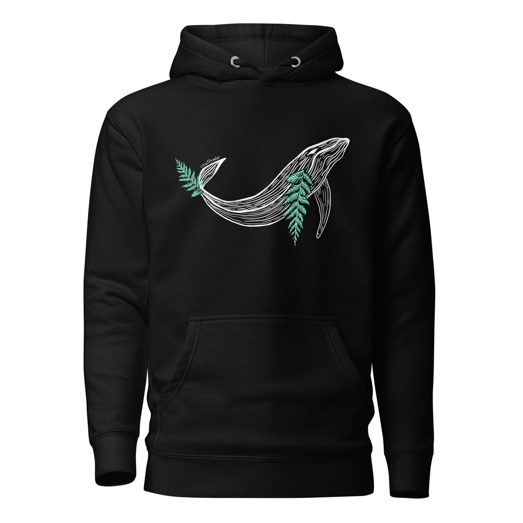 Whale & Ceder Branch - Unisex Hoodie