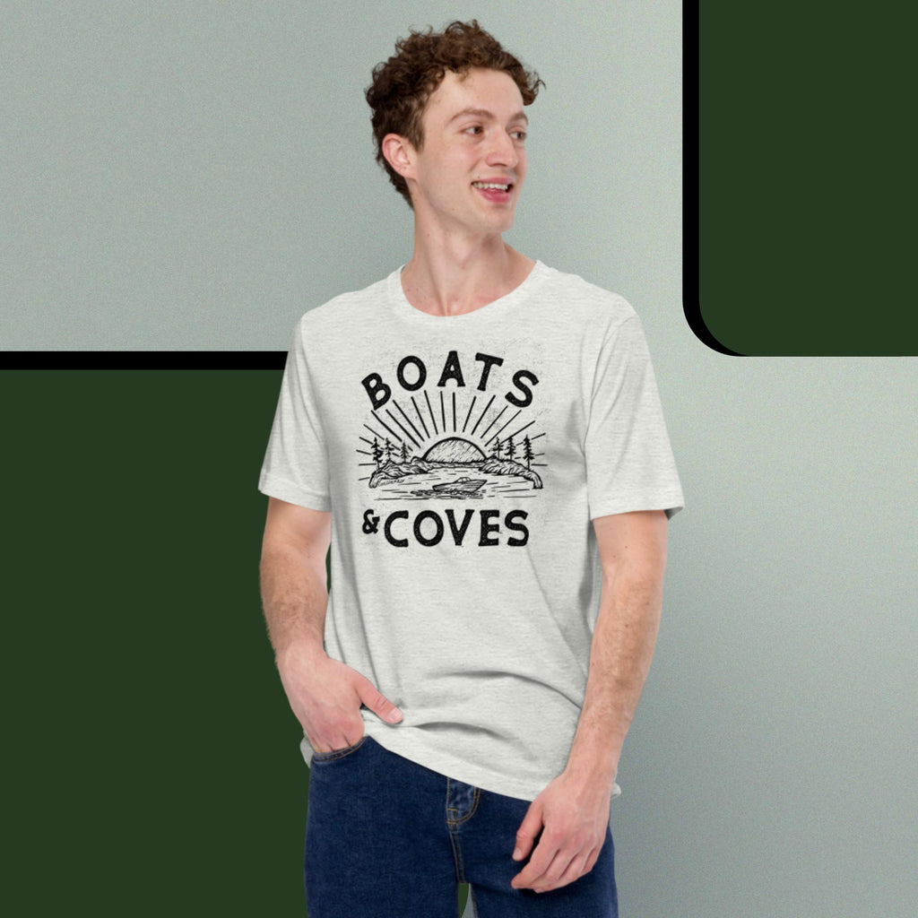 Boats and Coves - Unisex t-shirt