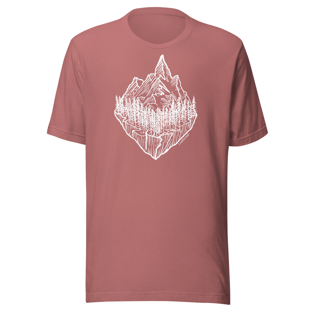 Mountain & Trees - Unisex t-shirt