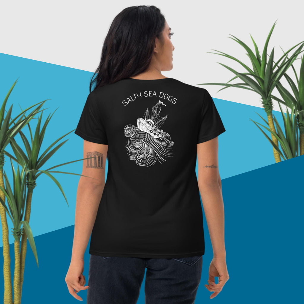 Salty Sea Dogs - Women's short sleeve t-shirt