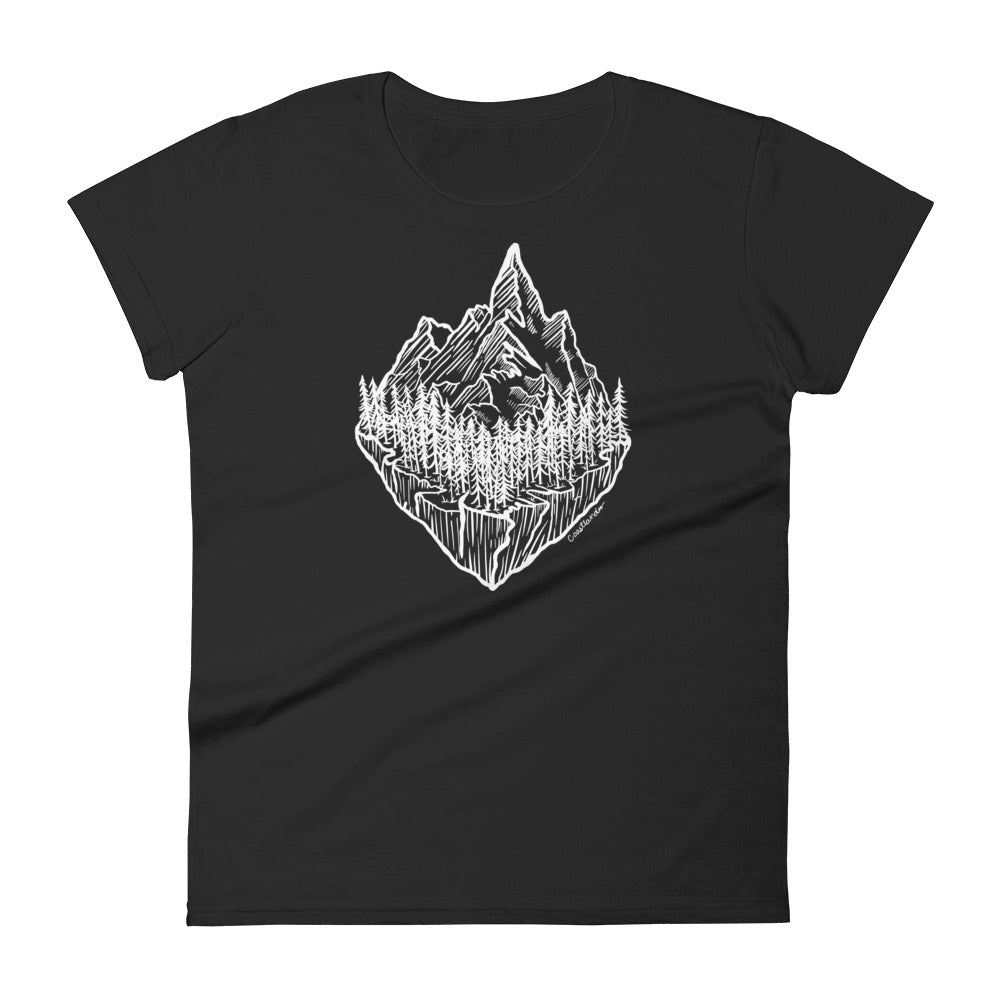 Mountain & Trees - Women's short sleeve t-shirt