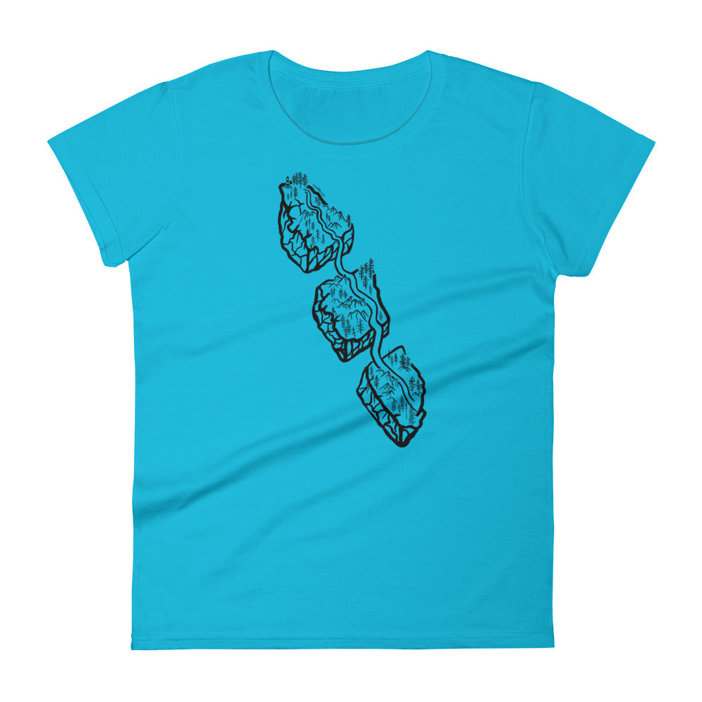 Van Isle Highway - Women's short sleeve t-shirt