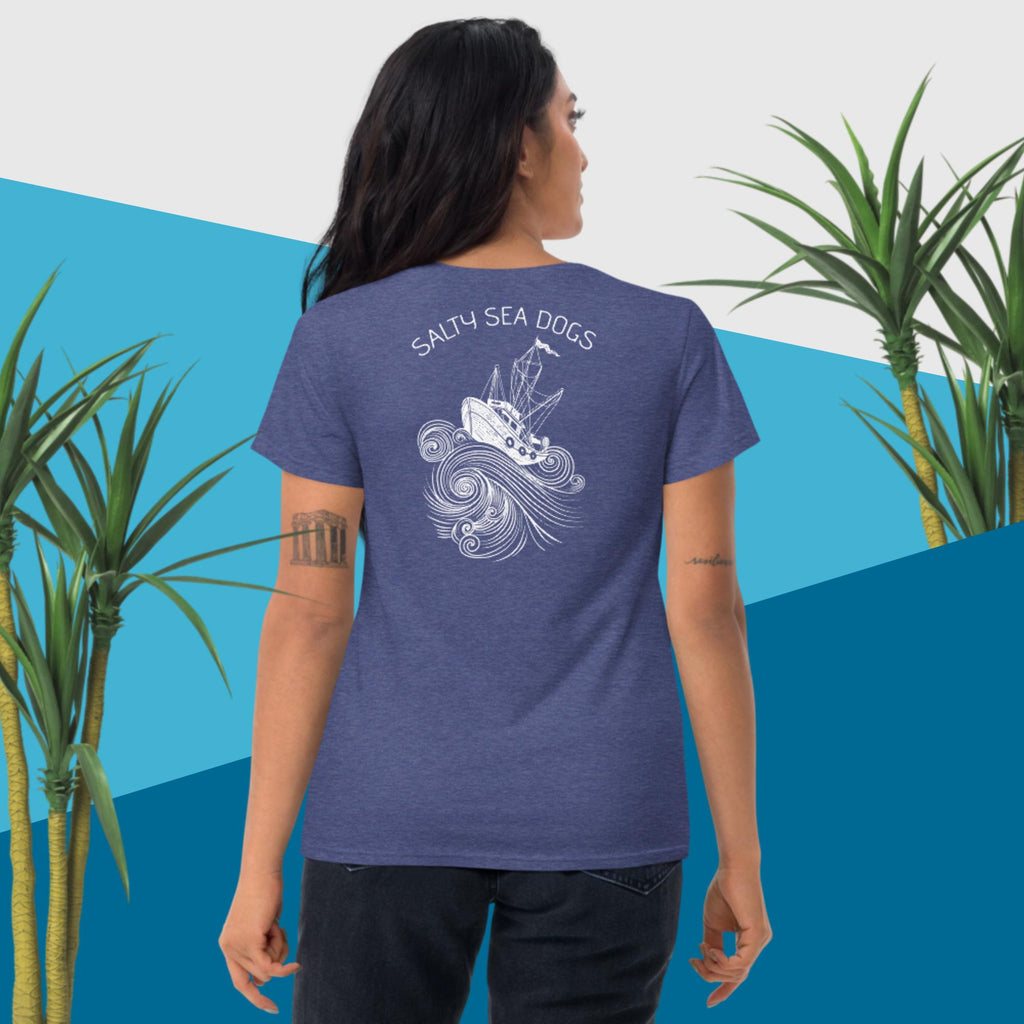 Salty Sea Dogs - Women's short sleeve t-shirt