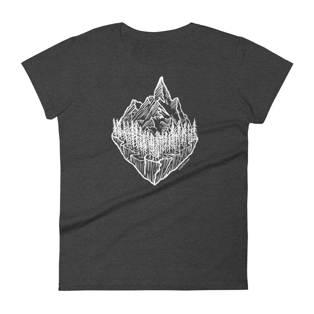 Mountain & Trees - Women's short sleeve t-shirt